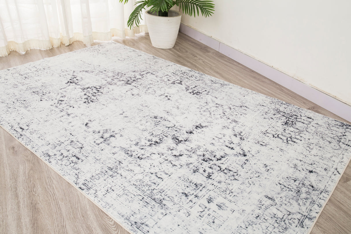 SHAH-29 Polyester Area Rug Fabric - Foldable Anti-Slip, 5' X 8' (1 Unit)