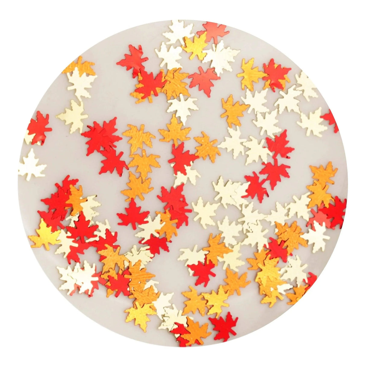 Shaped Glitter Classic - Fall Leaves Gold & Copper (2 oz Bag)