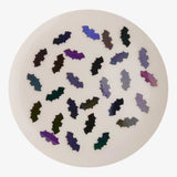 Shaped Glitter Halloween - Bat Black Medium (2 oz Bag)