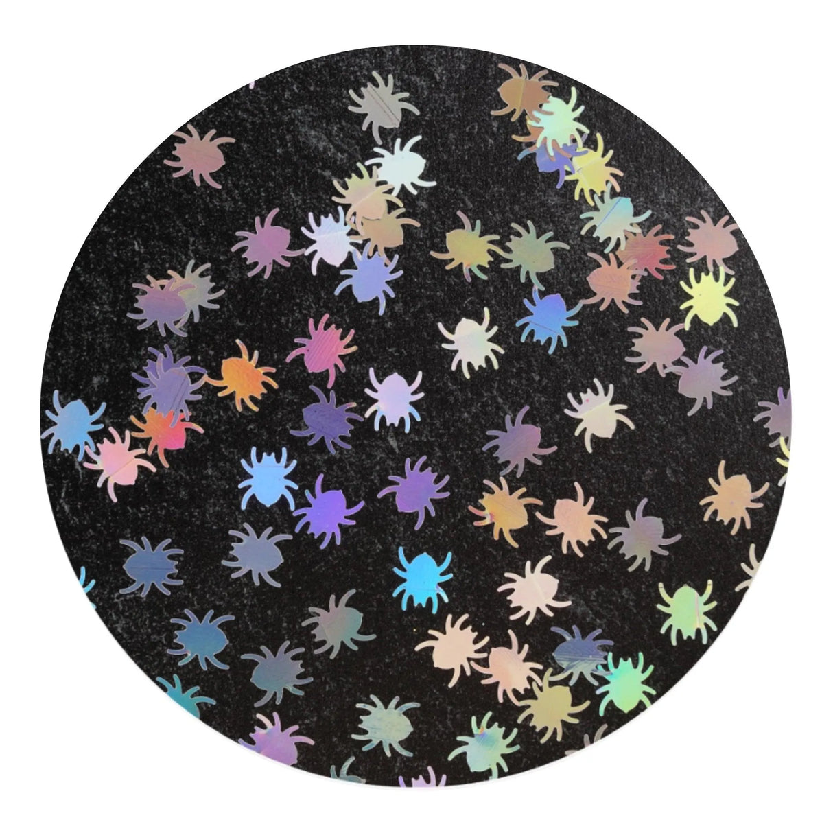 Shaped Glitter Halloween - Spider Holographic (2 oz Bag)