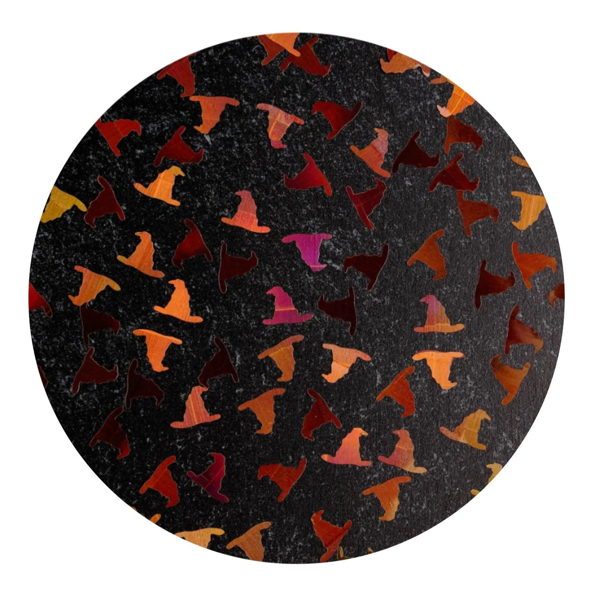 Shaped Glitter Halloween - Witches Hat Brown (2 oz Bag)