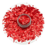 Shaped Glitter Valentine - Lips Fancy Red (2 oz Bag)