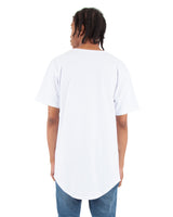 Adult Curved Hem Long T-Shirt