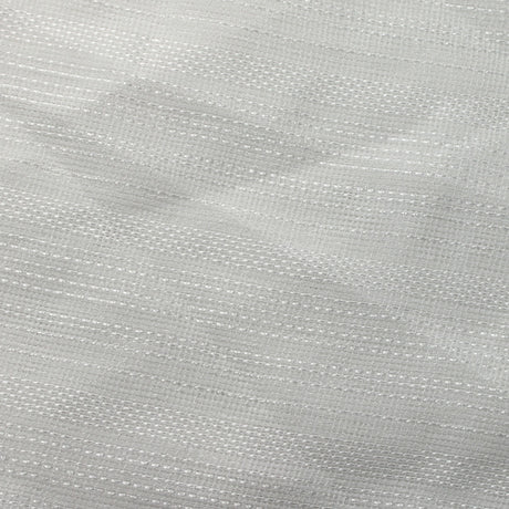 Sheer Drapery Fabric Stripe Embroidered 110" Polyester