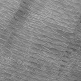 Sheer Drapery Fabric Stripe Embroidered 110" Polyester