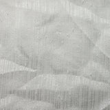 Sheer Polyester Drapery Fabric 110" Gray Ivory White
