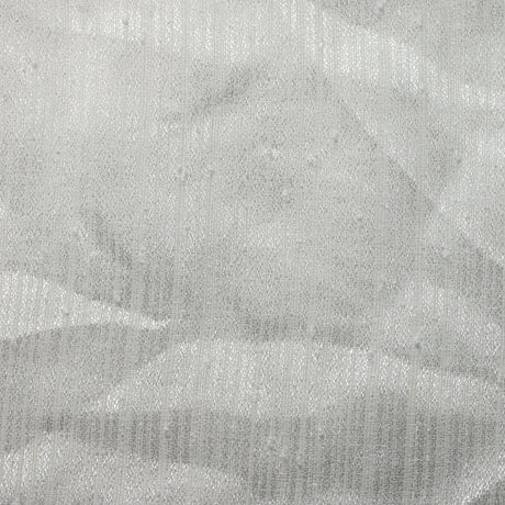 Sheer Polyester Drapery Fabric 110" Gray Ivory White