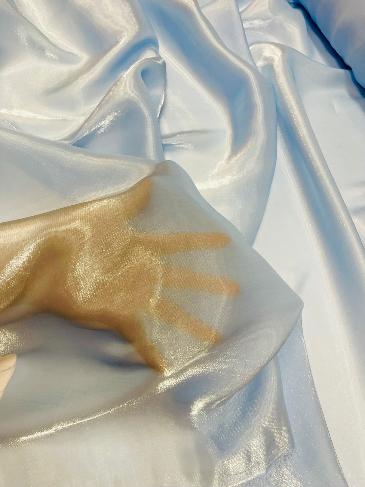 Liquid Chiffon Fabric - Sheer, 58" Width, Assorted Colors (1 Yard)