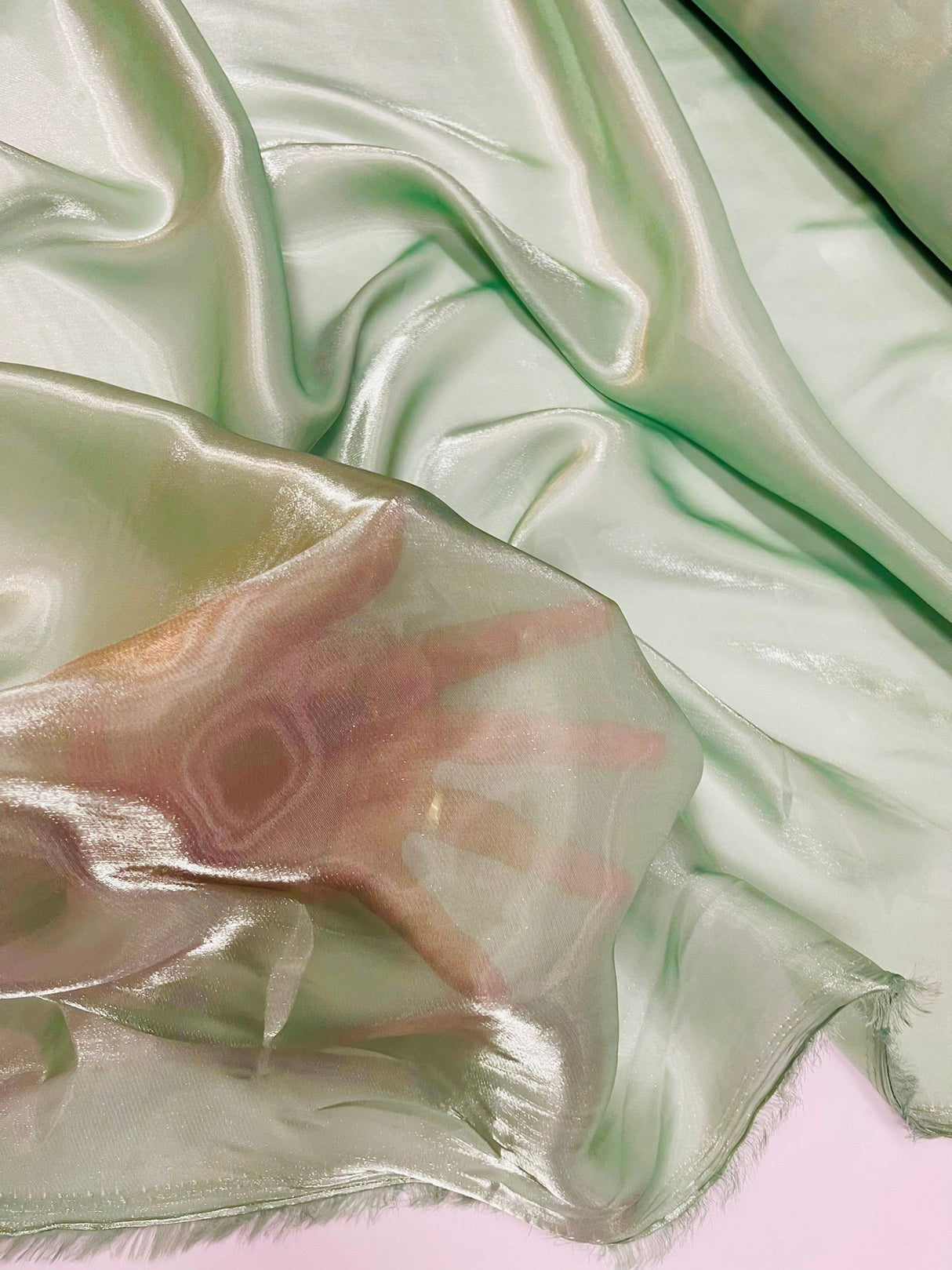 Liquid Chiffon Fabric - Sheer, 58" Width, Assorted Colors (1 Yard)