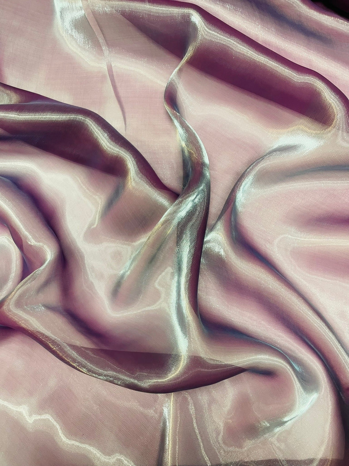 Liquid Chiffon Fabric - Sheer, 58" Width, Assorted Colors (1 Yard)