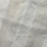Sheer Drapery Fabric Stripe Embroidered 110" Polyester