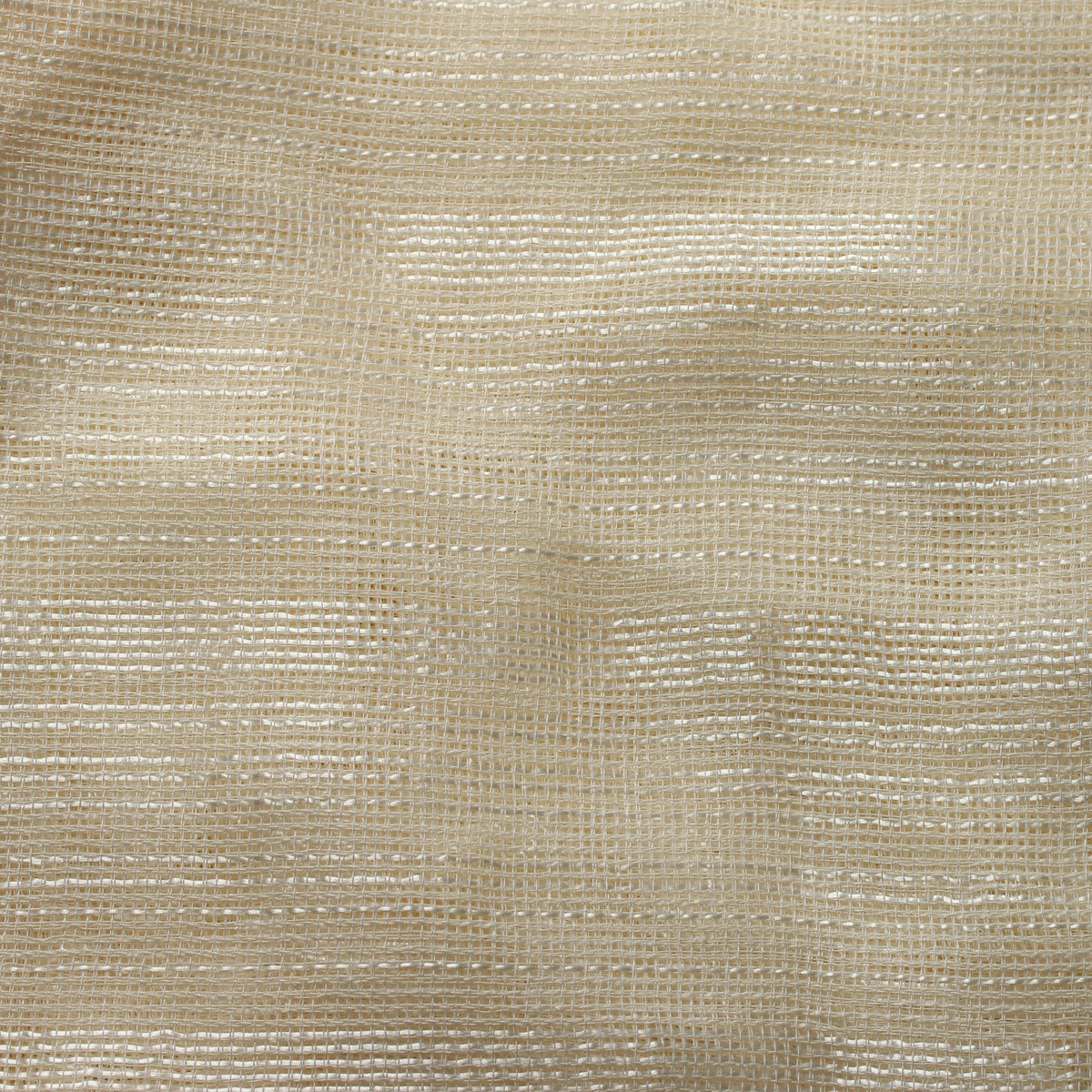 Sheer Drapery Fabric Stripe Embroidered 110" Polyester
