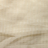 Sheer Drapery Fabric Stripe Embroidered 110" Polyester