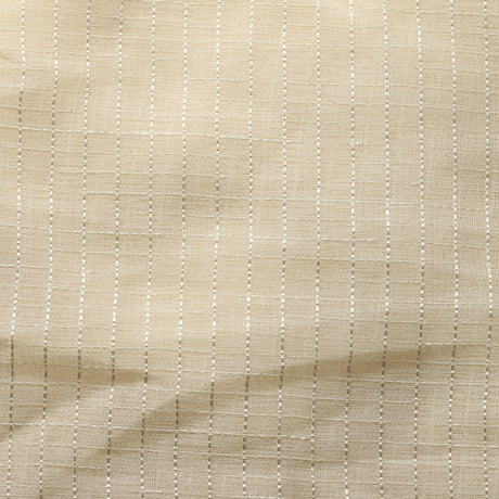 Sheer Drapery Fabric Stripe Embroidered 110" Polyester