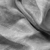 Sheer Drapery Fabric Stripe Embroidered 110" Polyester