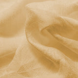 Sheer Polyester Drapery Fabric 110" Gray Ivory White