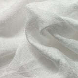 Sheer Polyester Drapery Fabric 110" Gray Ivory White