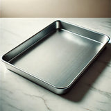 Sheet Pans, 19 Gauge Wire in Rim Aluminum Bun Pan / Sheet Cake Pans, All Sizes