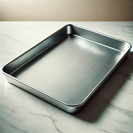 Sheet Pans, 19 Gauge Wire in Rim Aluminum Bun Pan / Sheet Cake Pans, All Sizes