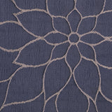 Organza Drapery Fabric Shelter 110" Floral Window Curtain