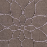 Organza Drapery Fabric Shelter 110" Floral Window Curtain