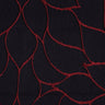 Organza Drapery Fabric Shelter 110" Floral Window Curtain