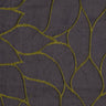 Organza Drapery Fabric Shelter 110" Floral Window Curtain
