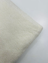 Sherpa Faux Fur Fleece Polyester Fabric - 58" Width, 15% Vertical Stretch, 280 GSM, Abrasion Resistant (1 Yard)