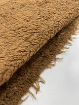 Sherpa Faux Fur Fleece Polyester Fabric - 58" Width, 15% Vertical Stretch, 280 GSM, Abrasion Resistant (1 Yard)