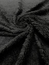 Sherpa Faux Fur Fleece Polyester Fabric - 58" Width, 15% Vertical Stretch, 280 GSM, Abrasion Resistant (1 Yard)