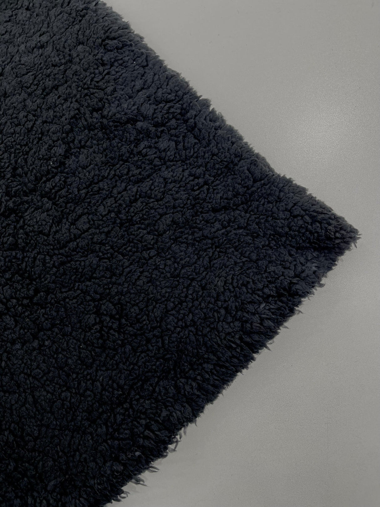 Sherpa Faux Fur Fleece Polyester Fabric - 58" Width, 15% Vertical Stretch, 280 GSM, Abrasion Resistant (1 Yard)