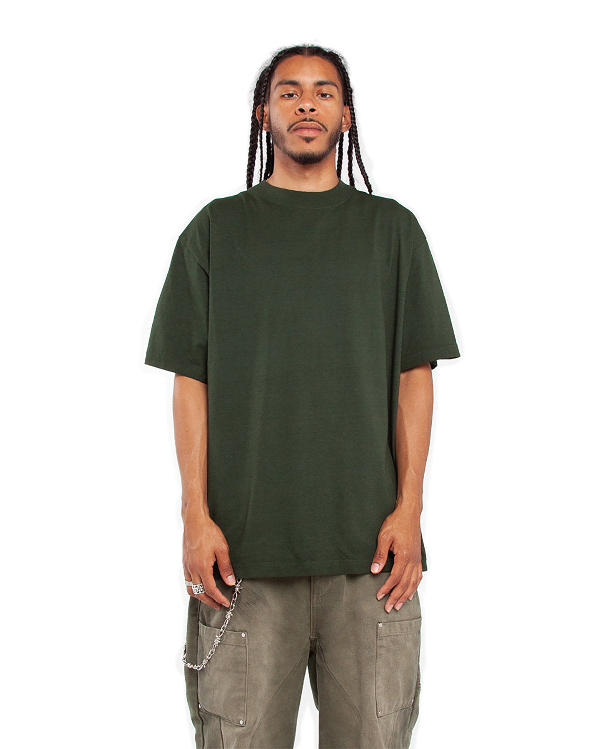 Garment-Dyed Crewneck T-Shirt