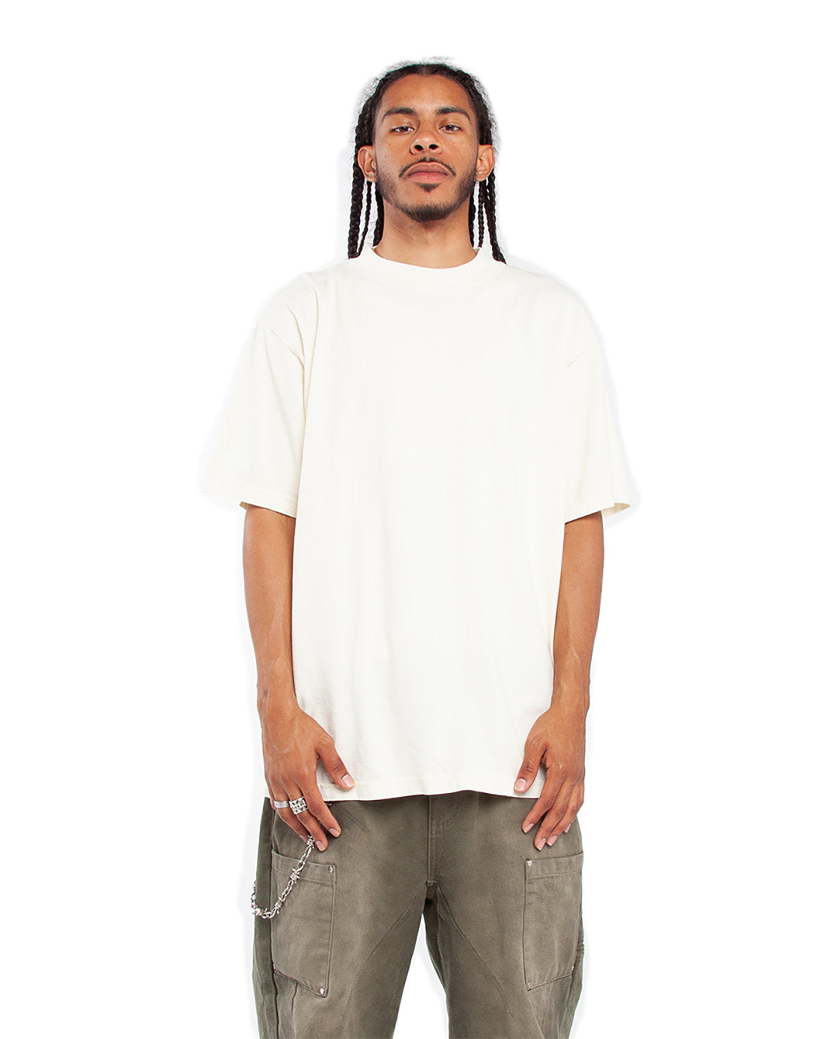 Garment-Dyed Crewneck T-Shirt