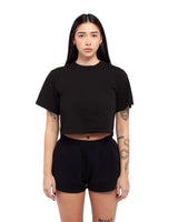 Ladies' Garment Dye Crop T-Shirt