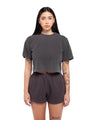 Ladies' Garment Dye Crop T-Shirt