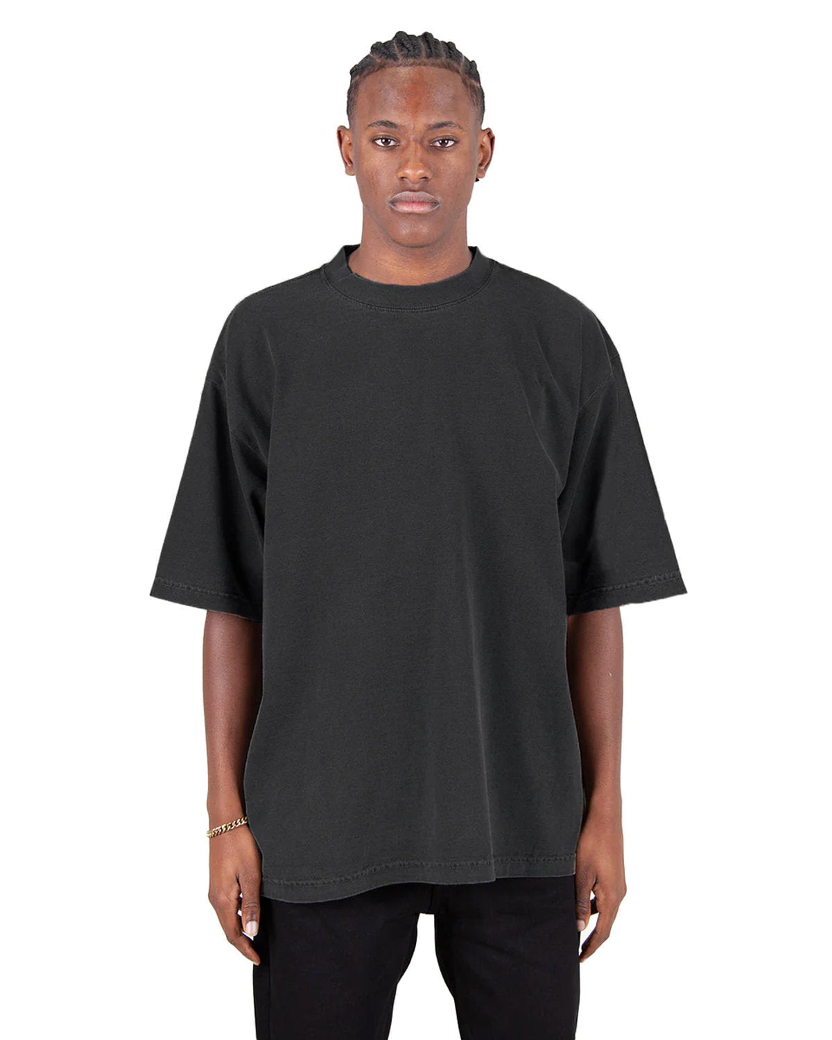 Adult Garment-Dyed Drop-Shoulder T-Shirt