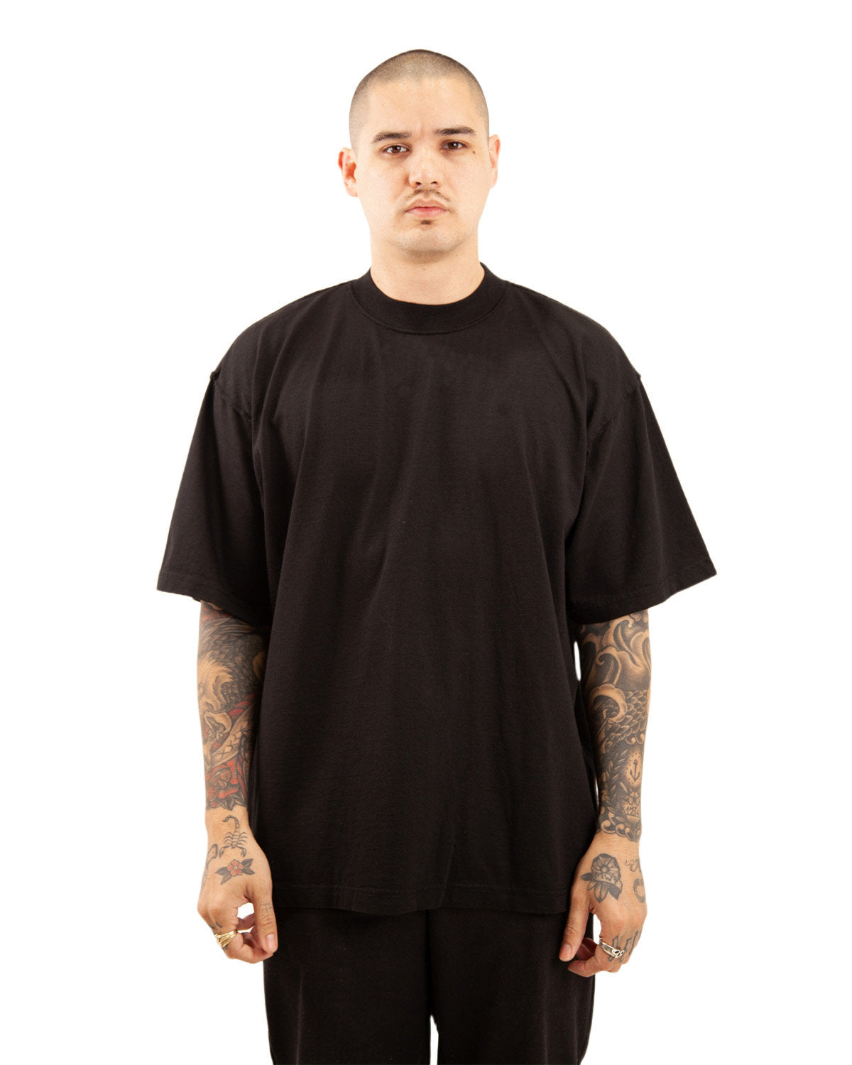 Men's Garment Dyed Reverse T-Shirt