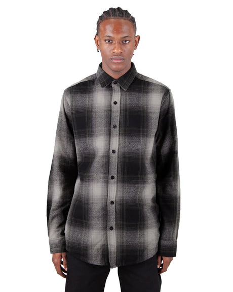 Men's Plaid Flannel Overshirt