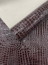 Shiny Alligator 3D Embossed Vinyl Fabric - Textured Alligator Emboss, 54" Width (1 Yard)