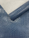 Shiny Alligator 3D Embossed Vinyl Fabric - Textured Alligator Emboss, 54" Width (1 Yard)