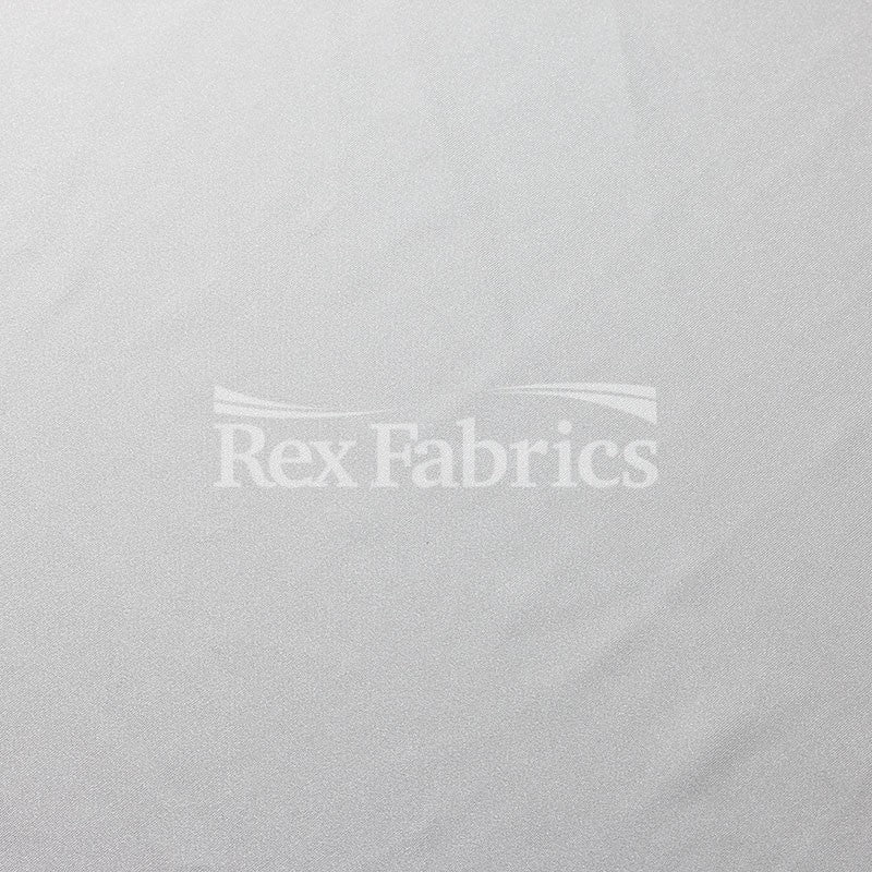 Recycled Interlock Sports Recycled Polyester Spandex Fabric - Solid, 58-60" Width, 240 GSM, Black, White, Silver, Navy, Charcoal (1 Yard)