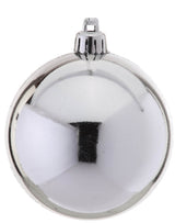 3 Inch Silver Shiny Ball Ornament – Box of 6