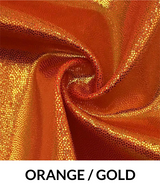 Fog Foil Hologram/Holograph Nylon Spandex Tricot Fabric - Metallic Foil, Fog