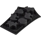 Wilton Bat, Pumpkin and Ghost shaped Silicone Mold, 6-Cavity Baking Mold