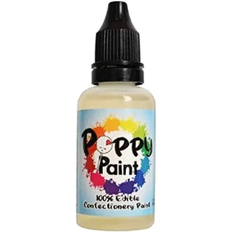 Poppy Paints Poppy Thinner Edible Cake Paint - 30 ml (1 fl oz)