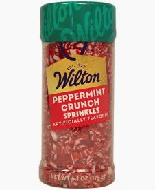 Wilton Peppermint Crunch Sprinkles, 6.1 oz. Crushed Peppermint Candy