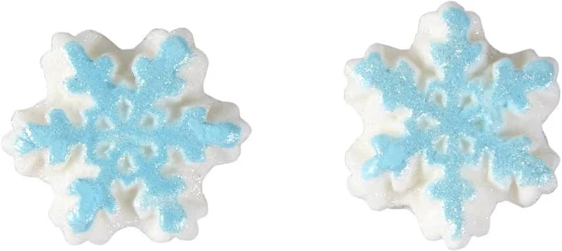 Wilton Mini Snowflake Icing Decorations