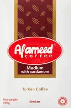 Alameed Turkish Coffee Medium Without Cardamom
