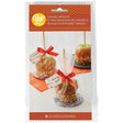Wilton Treat bags with base for Carmel Apples, Cookie, Cake Pops and more 8 count