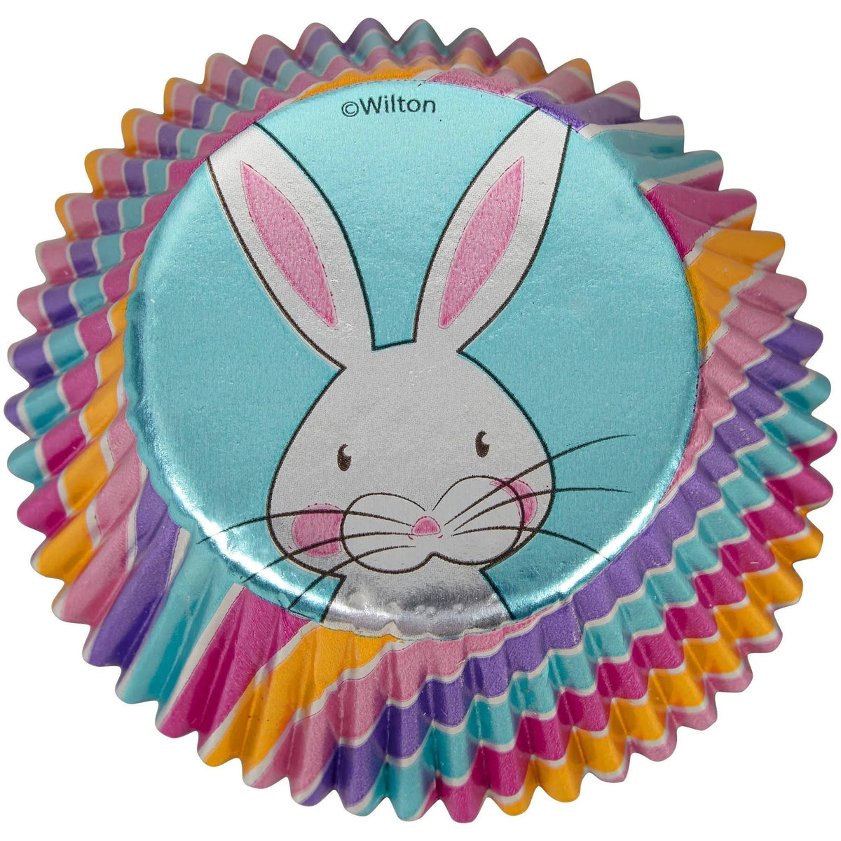 Wilton Standard Baking Cups Easter Bunny Foil Cup Hip Hop 24 count
